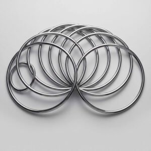 Chrome Linking Rings, 8-Ring Set